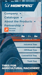 Mobile Screenshot of nortec-tyres.com